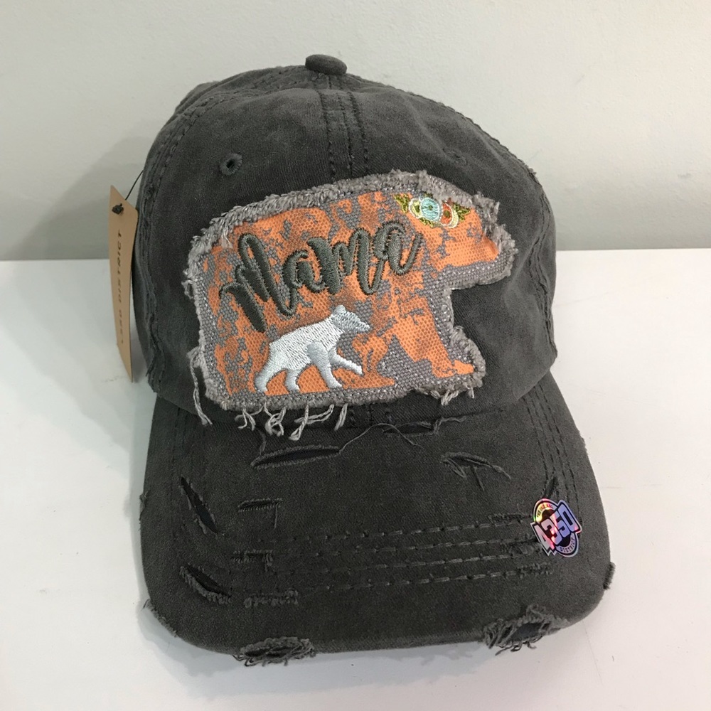 4350 “MAMA BEAR” Washed Cap